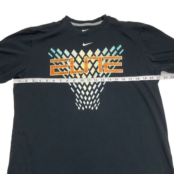 Nike Dri Fit Elite Basketball T Shirt Men’s Large Front‎ Hoop Graphic - Picture 7 of 8